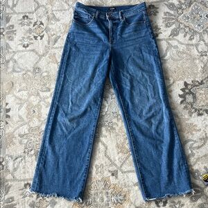 Express Wide Leg Jeans - size 8 short